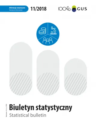 Powiększ obraz: Okładka  Biuletynu  Statystycznego  numer  11/2018