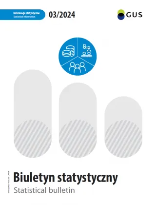 Powiększ obraz: Biuletyn  Statystyczny  Nr  3/2024  Okładka