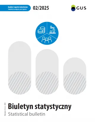 Powiększ obraz: Okładka  publikacji  Biuletyn  Statystyczny  Nr  2/2025