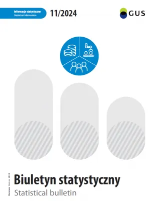 Powiększ obraz: Cover  of  the  publication  Statistical  Bulletin  No  11/2024